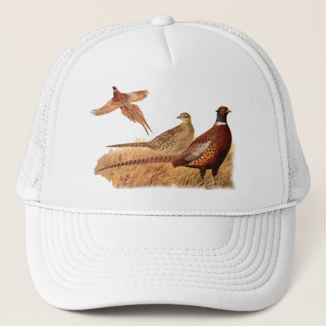 Casquette Chasse évasive d'oiseau de faisan (Devant)