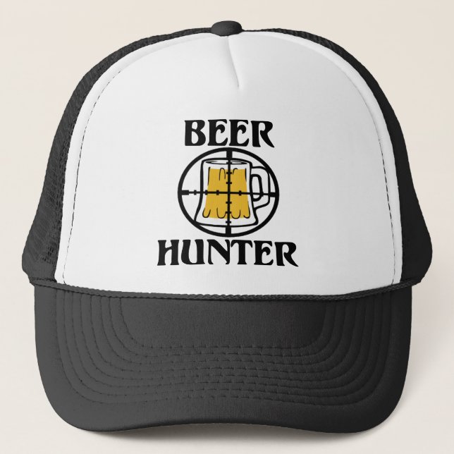 CASQUETTE CHASSEUR DE BIÈRE (Devant)