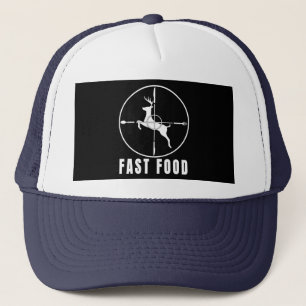 CASQUETTE CHASSEUR DE CERFS NOURRITURE RAPIDE DRÔLE DE CHASS