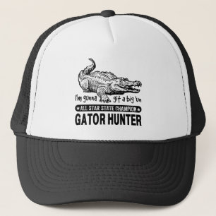 Casquette Chasseur drôle d'alligator - connard de Gunna un