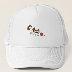Casquette Chat avec balle de laine