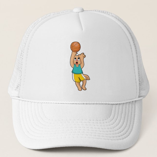 Casquette Chat Basketball Sports (Devant)