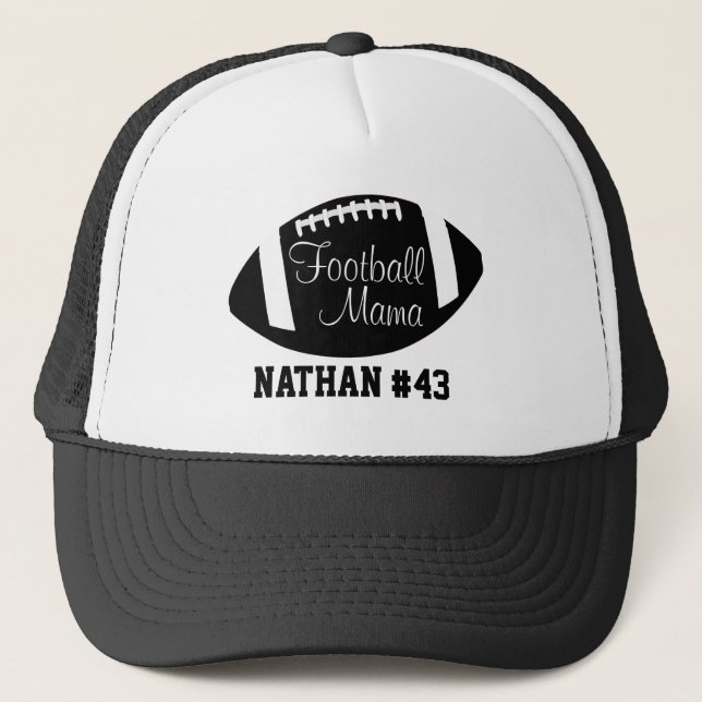 Casquette Chat de camionnette de football personnalisé (Devant)
