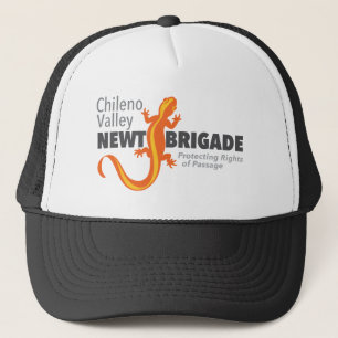 Casquette Chat de camionneur du logo Chileno Valley Newt Bri