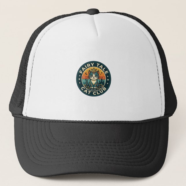 Casquette Chat de conte de fées Conception de chaton mignon  (Devant)