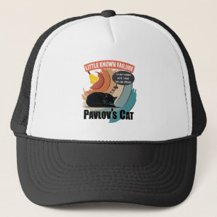 Casquette Chat de Pavlov - Psychologie drôle