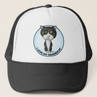 Casquette Chat de smoking - amour d'I mon Grandcat