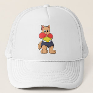 Casquette Chat en boîte à la boîte
