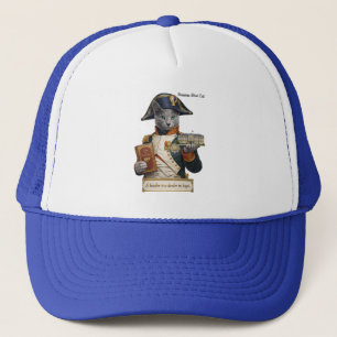 Casquette Chat Napoléon Bonaparte Bleu Russe