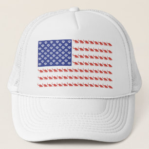 Casquette Chat patriotique/USA