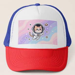 Casquette Chat spatial