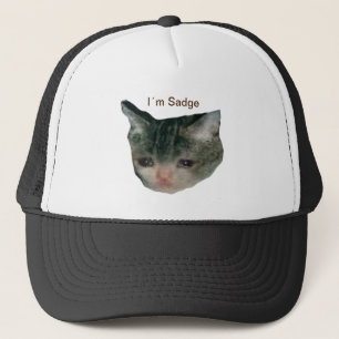 Casquette Chat triste