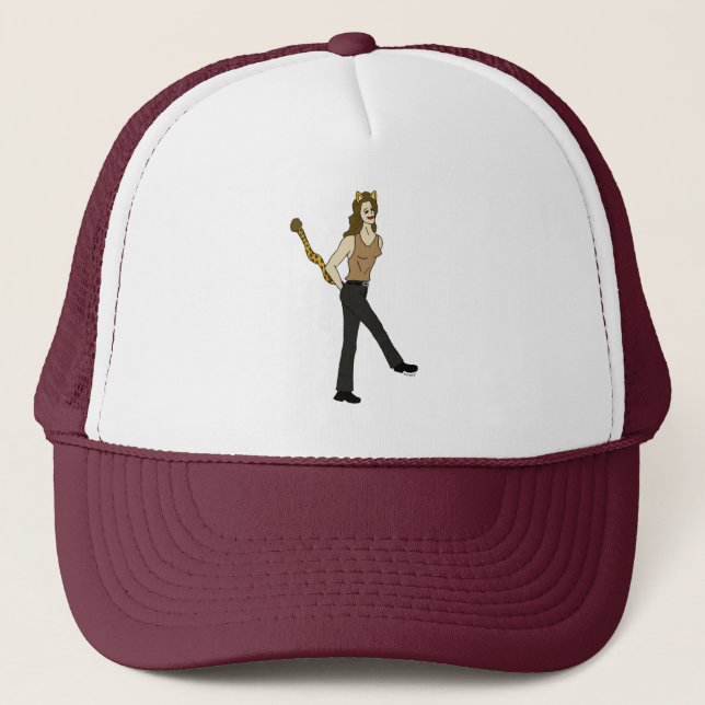 Casquette chatte fille (Devant)