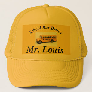 Casquette Chauffeur d'autobus scolaire