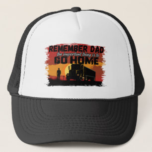 Casquette Chauffeur de camion Papa Road Voyage Famille Amour