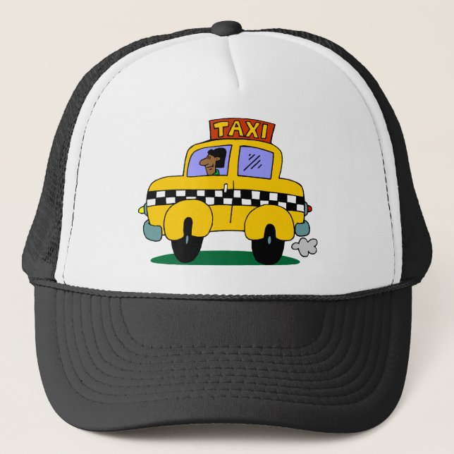 Casquette Chauffeur de taxi (Devant)
