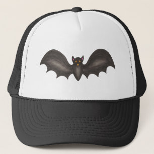 Casquette Chauve Éffrayante noire Halloween Trick ou Treat