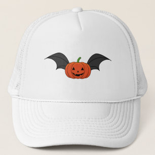 Casquette Chauve-souris de citrouille d'Halloween