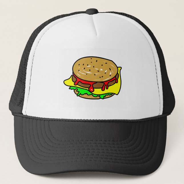 Casquette cheeseburger (Devant)