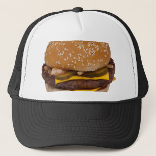 Casquette Cheeseburger Sur Le Sesame Seed Bun