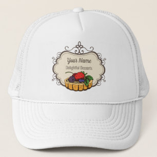 Casquette Chef pâtissier personnalisable