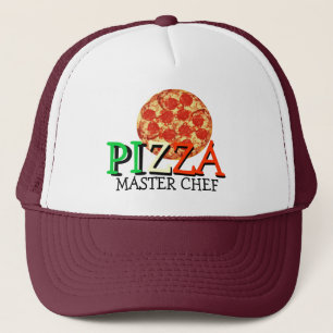 Casquette Chef principal de pizza