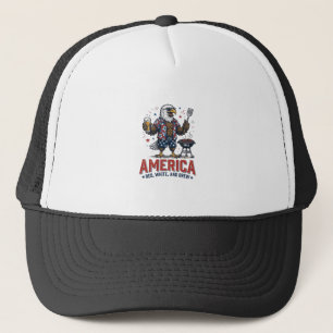 Casquette Chemise America Red White And Brew Eagle BBQ (7)_1