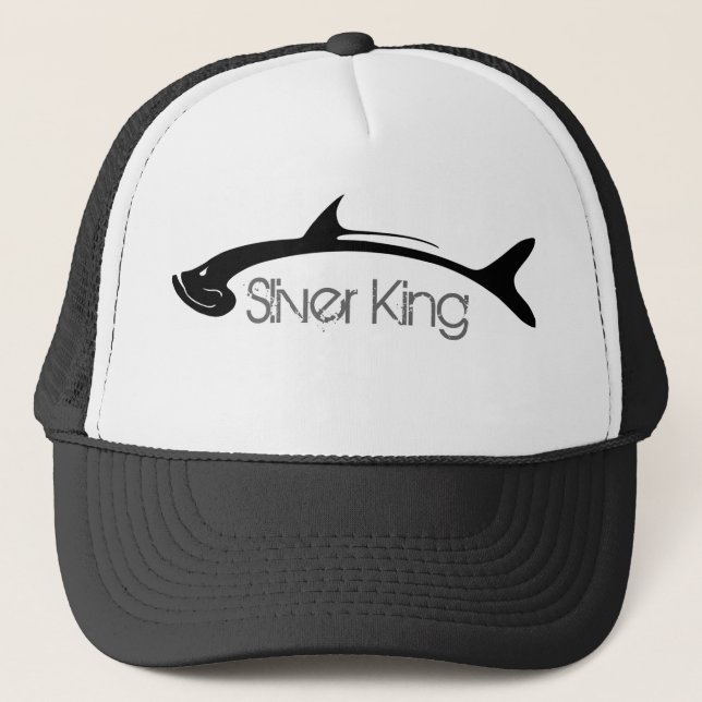 Casquette Chemise argentée du Roi Tarpon Fishing (Devant)