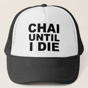 Casquette Chemise CHAI JUSQU'À CE QUE JE MEURE Chapeau Tapis