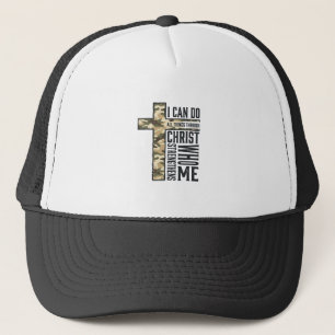 Casquette Chemise chrétienne Croix de la Foi Je peux faire t