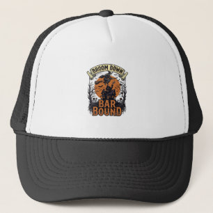 Casquette Chemise de barman Halloween Sorcière Broom Bar Pu