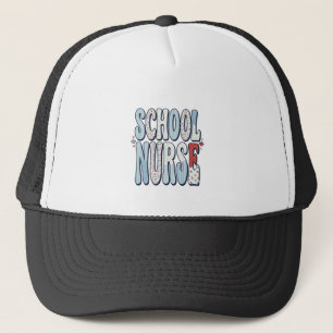 Casquette Chemise de conception de typographie florale vinta
