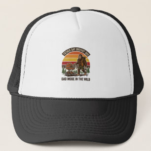 Casquette Chemise de père de jour Bigfoot Papa Camping Légen