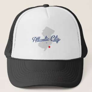 Casquette Chemise du New Jersey NJ d'Atlantic City