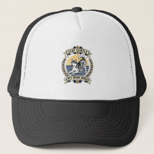 Casquette Chemise pour amateur de chien Restez doux Câlinez