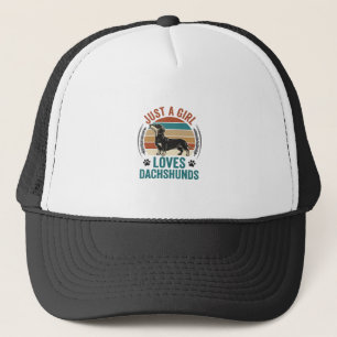 Casquette Chemise pour amateur de teckel Graphique de chien