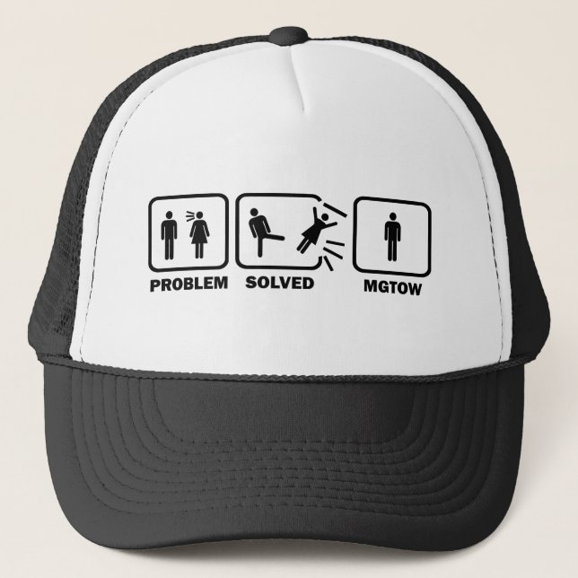 Casquette Chemise résolue par problème de MGTOW (Devant)
