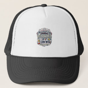 Casquette Chemise Vintage Patriotique Crew de Weekend de la