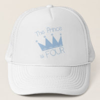 Chemises et cadeaux Prince Crown 4th Birthday