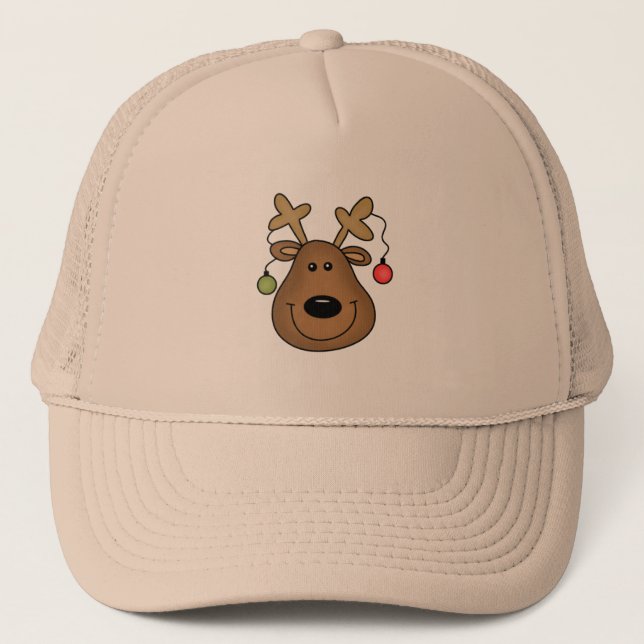 Casquette Chemises et cadeaux Reindeer (Devant)