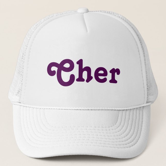 Casquette Cher (Devant)