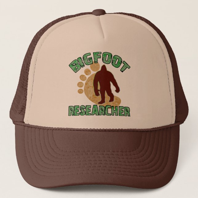 Casquette Chercheur de Bigfoot (Devant)