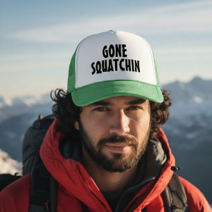 Casquette Chercheur de Sasquatch – Cadeau drôle de Bigfoot