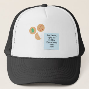 Casquette Chers Cookies Père Noël, S'Il Vous Plaît Apportez