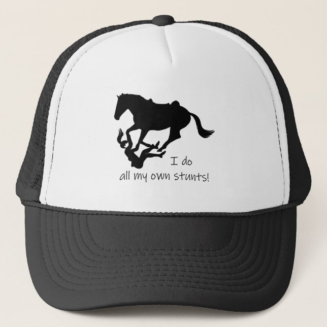 Casquette Cheval Amusant Retour équitation Citation Tombant (Devant)