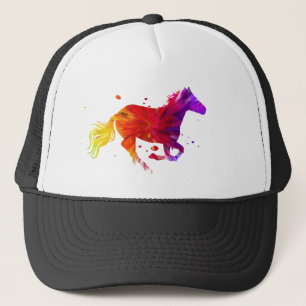 Casquette Cheval coloré