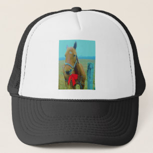 Casquette Cheval de Noël rétro