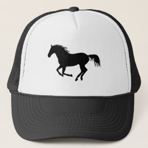 Casquette Cheval noir 1