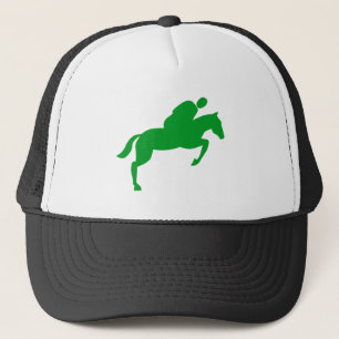 Casquette Cheval Sauts - Vert Herbe