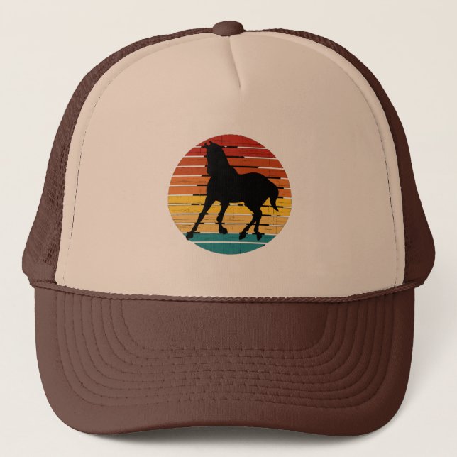 Casquette Cheval vintage (Devant)